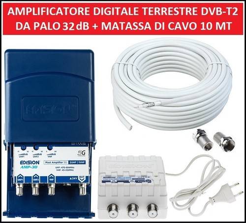 Amplificatore antenna - amplificatore, tv
